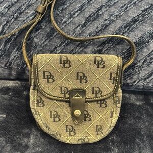 Dooney & Bourke Tan Monogram Crossbody Bag